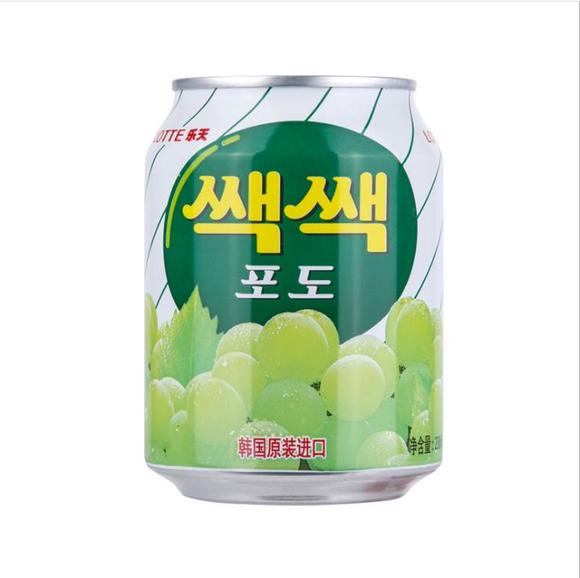韩国乐天石榴汁果肉果汁饮料1箱*180ml*15瓶