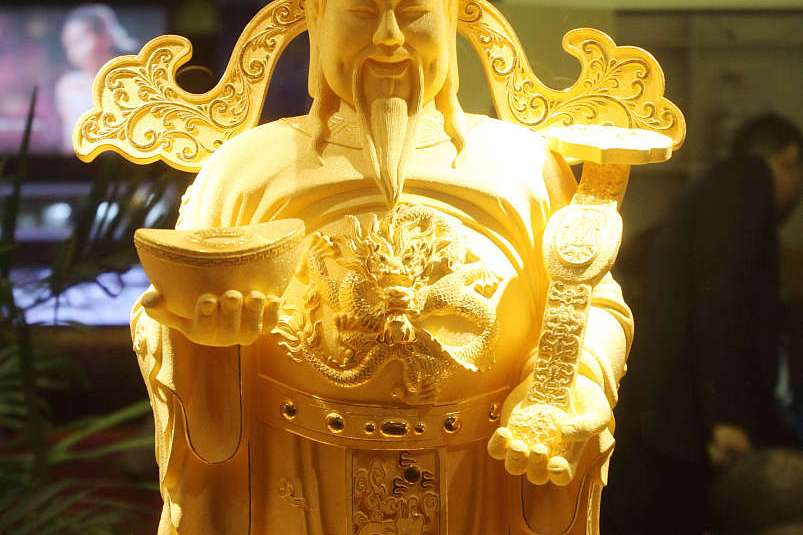 文财神比干神像财神殿塑像范蠡神像区别图片镇宅坐像武财神关公神像