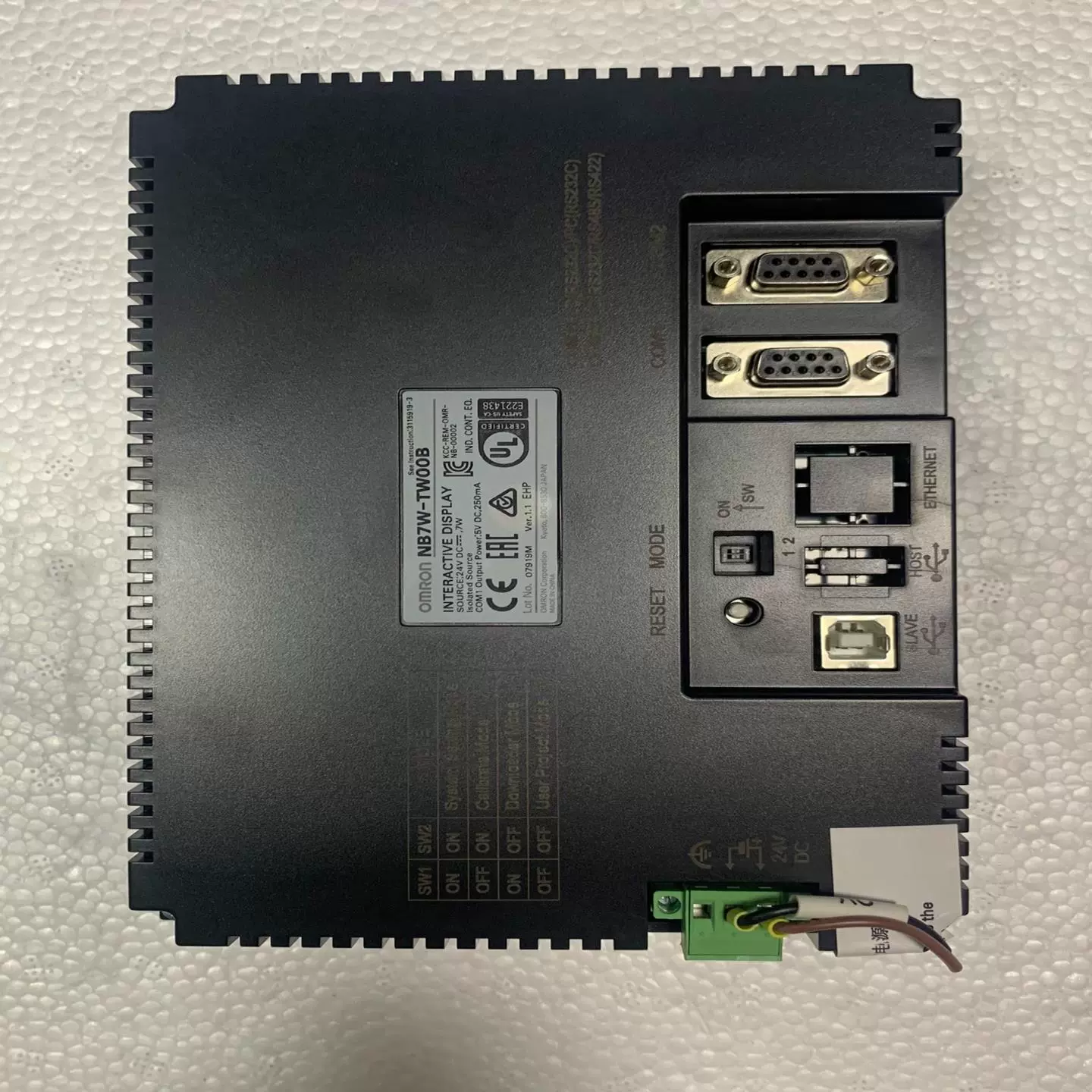 NB5Q-TW01B欧姆龙OMRON触摸屏维修免费咨询视频