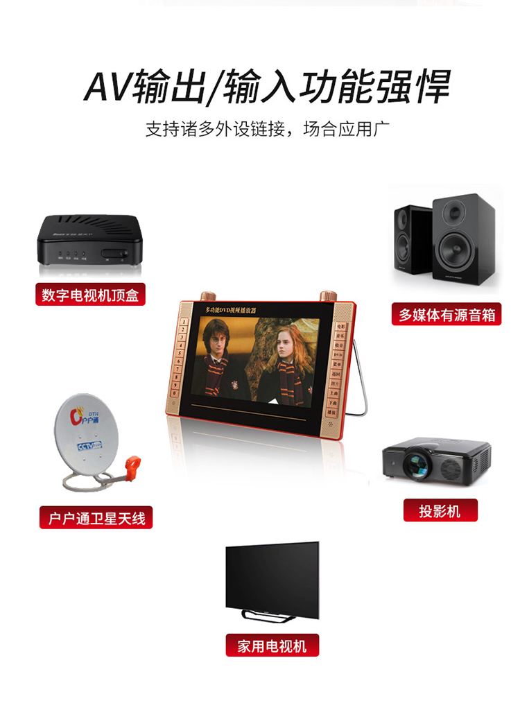 步步高9寸902移动DVD,高清数字屏,电视机,游戏