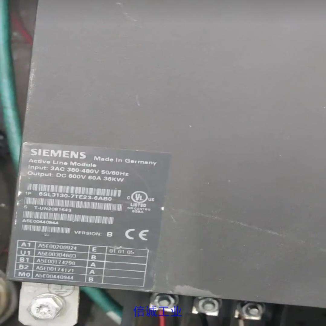 德国工业西门子电源模块6SL3130(超过19年技术经验)让你放心