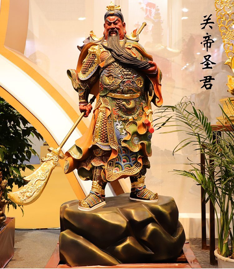 关老爷佛像图片2米高关公佛像文武关爷佛像关圣帝君神像
