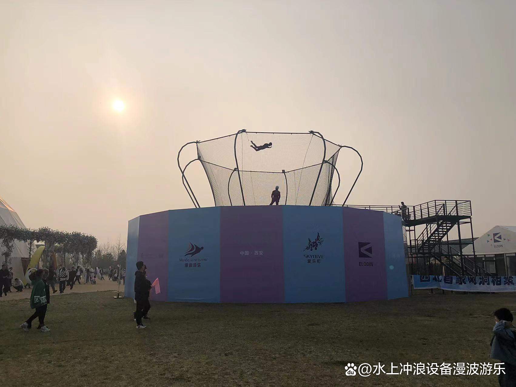 洛阳娱乐风洞体验室外风洞风洞机安装出售漫波游乐视频
