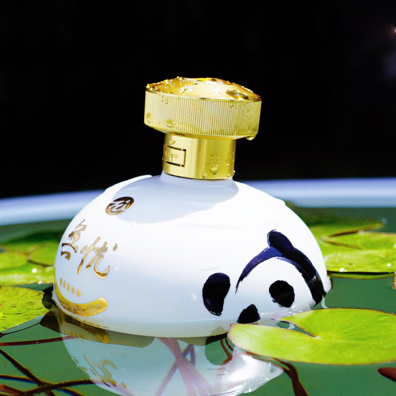 酱香熊猫酒定制茅台镇53度500ml蓝盒装醉康熊猫酒