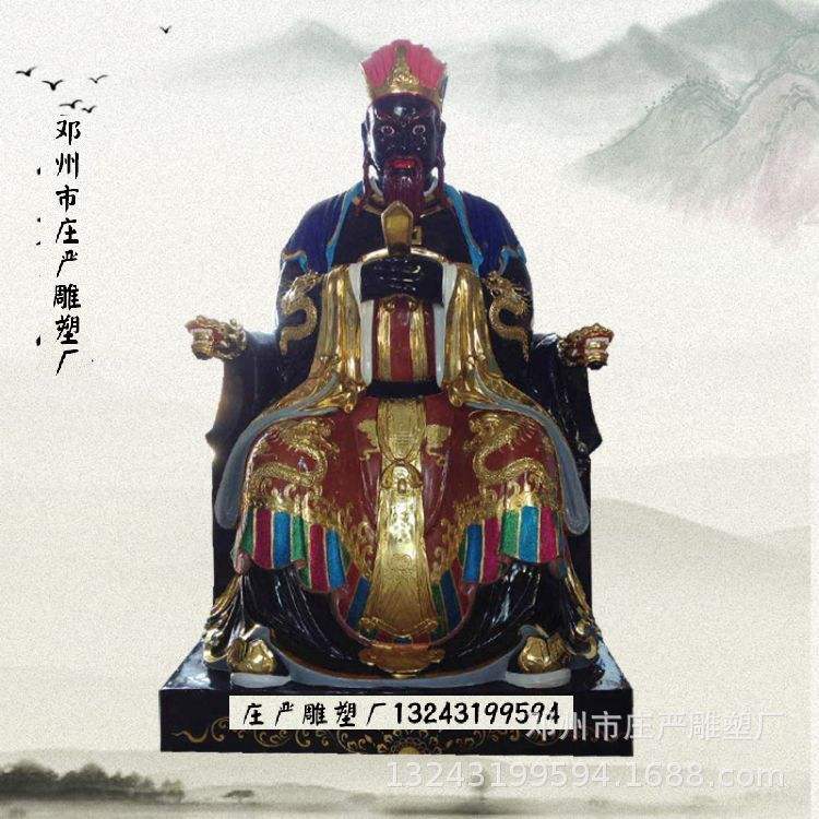 江神佛像长江之神广源顺济王神像湘君玻璃钢湘夫人佛像