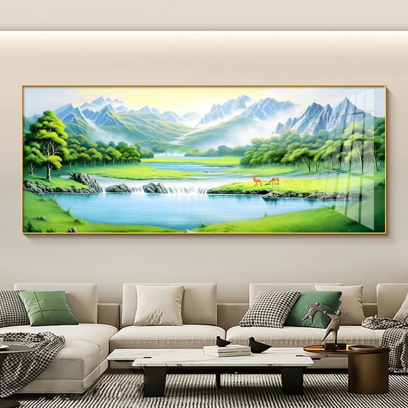 客厅西墙挂画风水有什么讲究沙发背景墙挂有哪些讲究