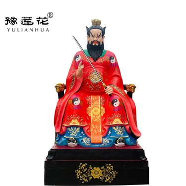 寺庙五道将军神像天宫老母娘西天老母娘十二老母玻璃钢雕像