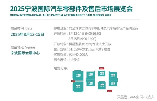 2024中国(宁波)国际汽车配件展宁波汽配展