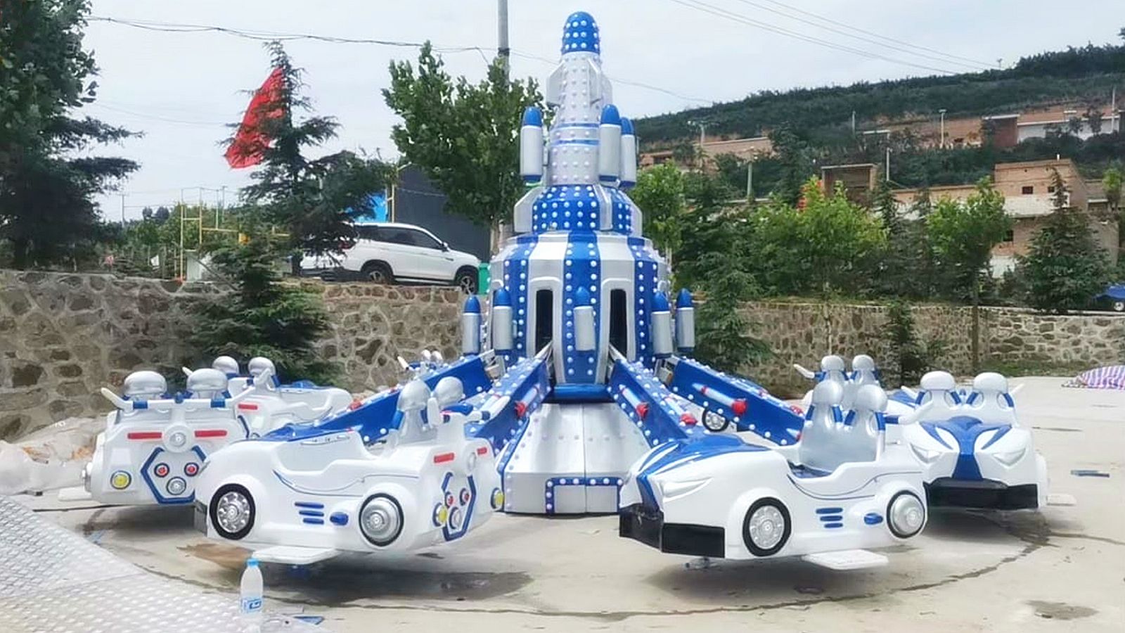 儿童游乐设备:长虹魔幻登月飞车,新型魔幻登月飞车