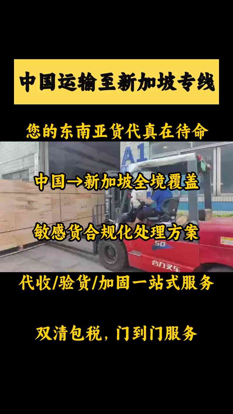 国内怎么发货到新加坡新加坡物流专线新加坡海运货代视频