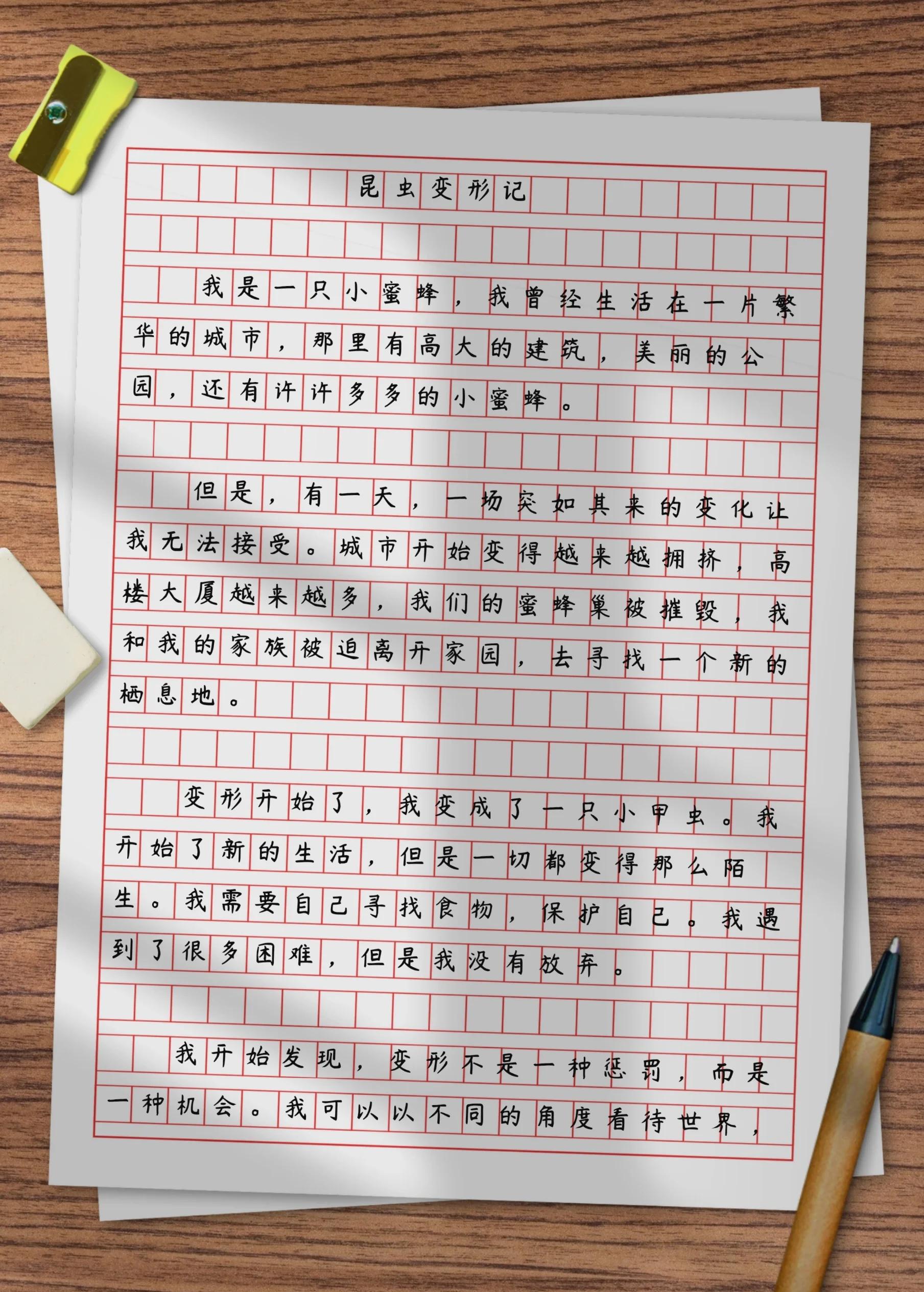 夏季到秋季的变化的作文