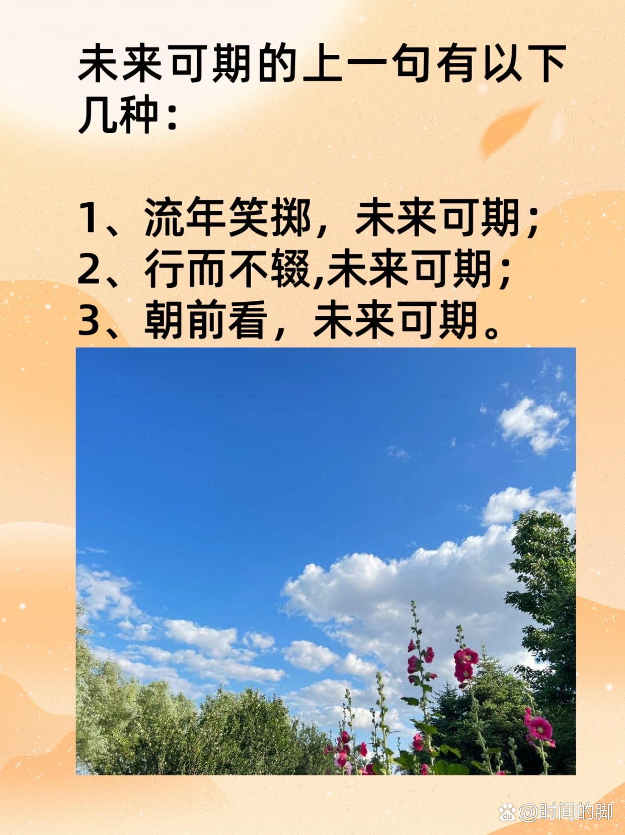 请问未来可期是什么意思