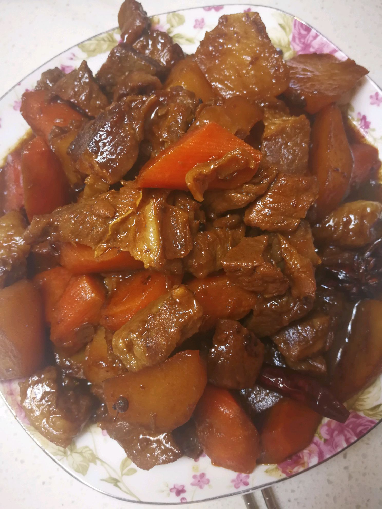 胡萝卜炖牛肉正宗做法