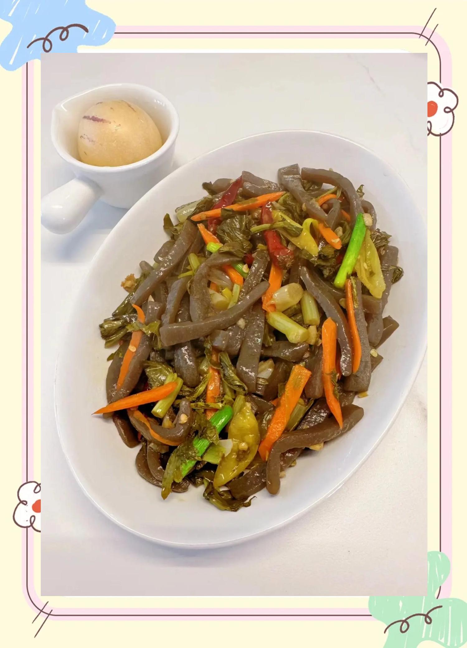 酸辣椒魔芋豆腐