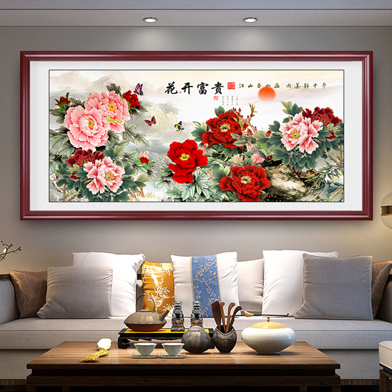 客厅适合挂啥画