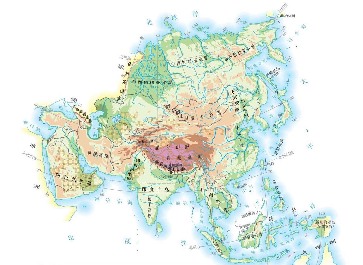 亚洲耕地面积最大的国家是哪个国家