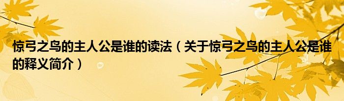 焚书坑儒的主角名是什么