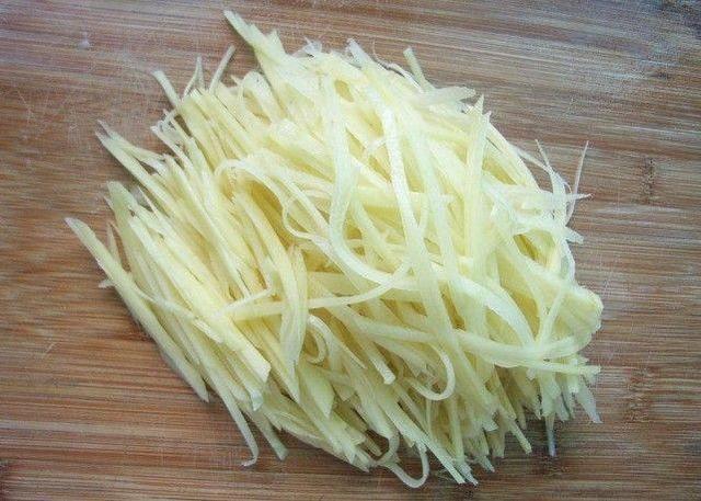土豆丝怎么切得又快又细