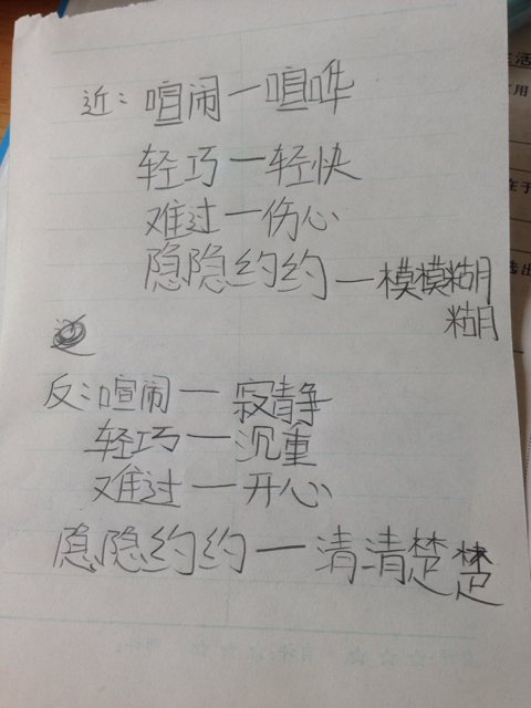 复杂的反义词是什么 标准答案