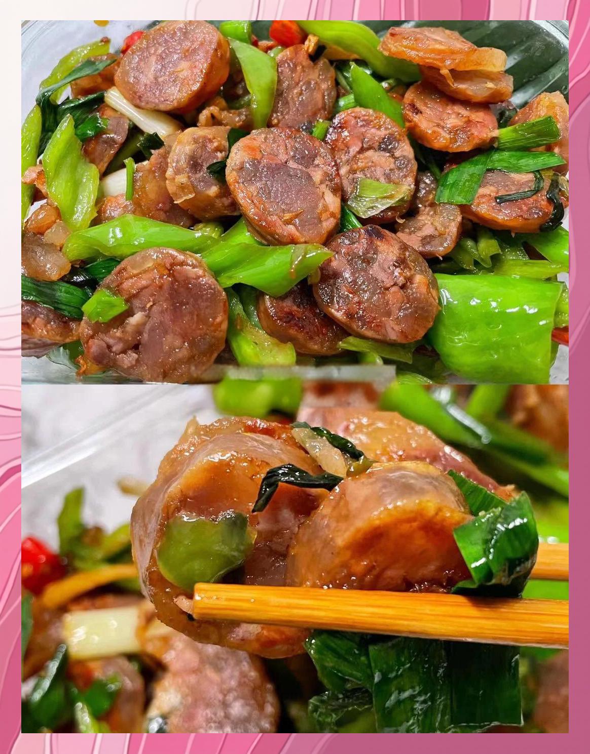 蒜苗炒腊肠怎么炒好吃窍门