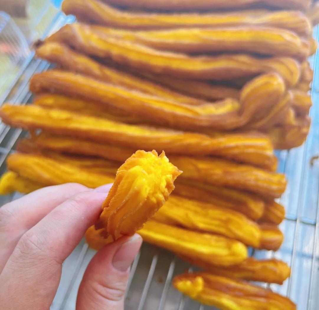 面粉炸南瓜条的做法