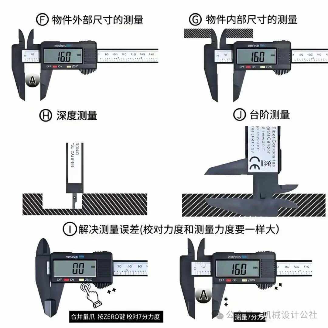 普通游标卡尺的读数方法
