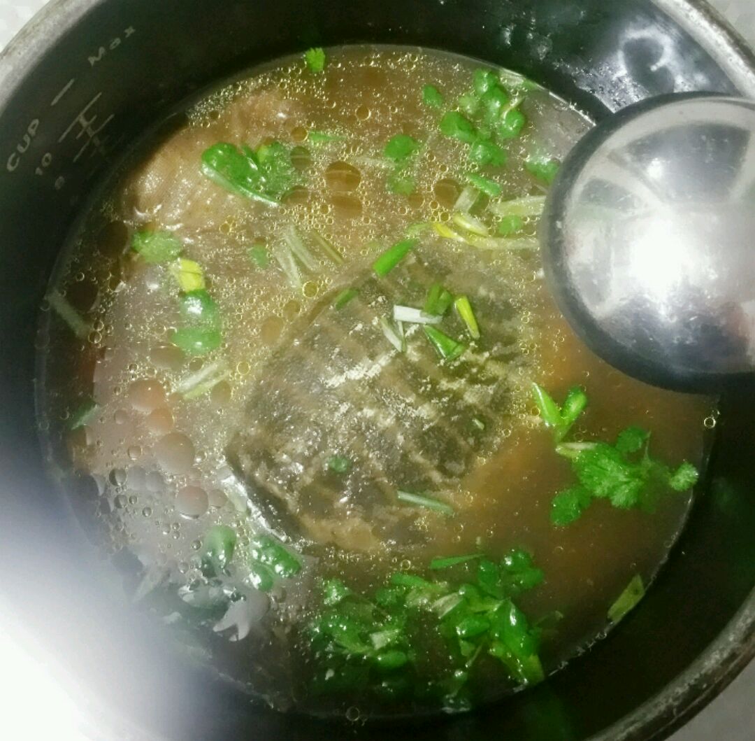 家常清炖甲鱼汤的做法