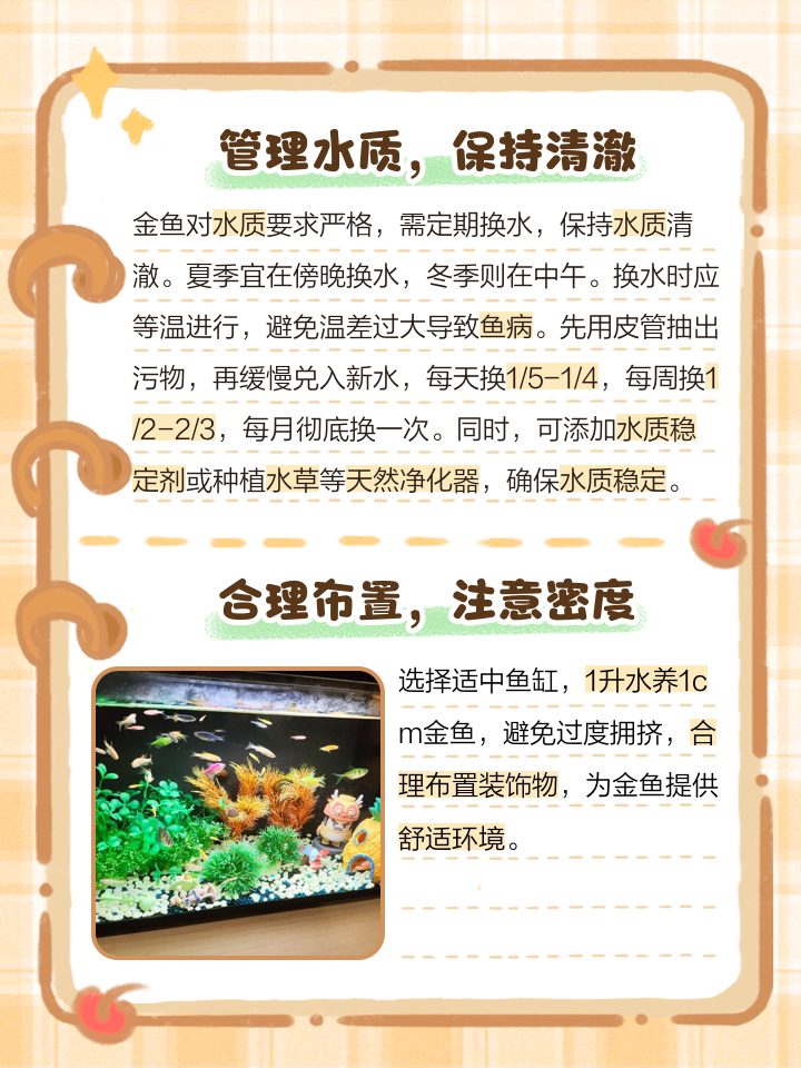 养金鱼多长时间换一次水?