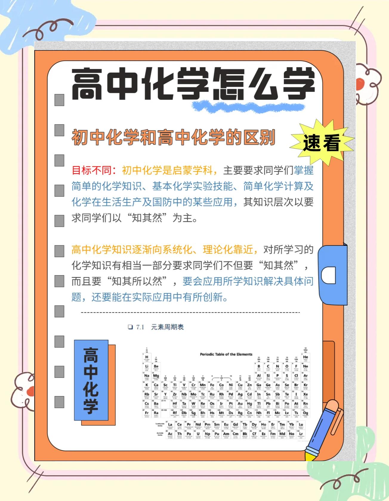 高三化学太差怎么补救