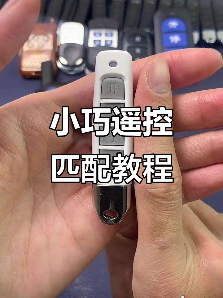 电动门遥控器怎么配对谁能告诉下我