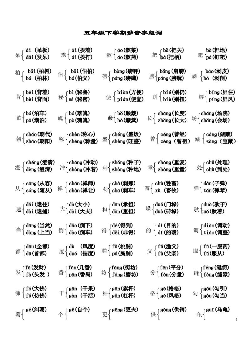分的多音组词和拼音