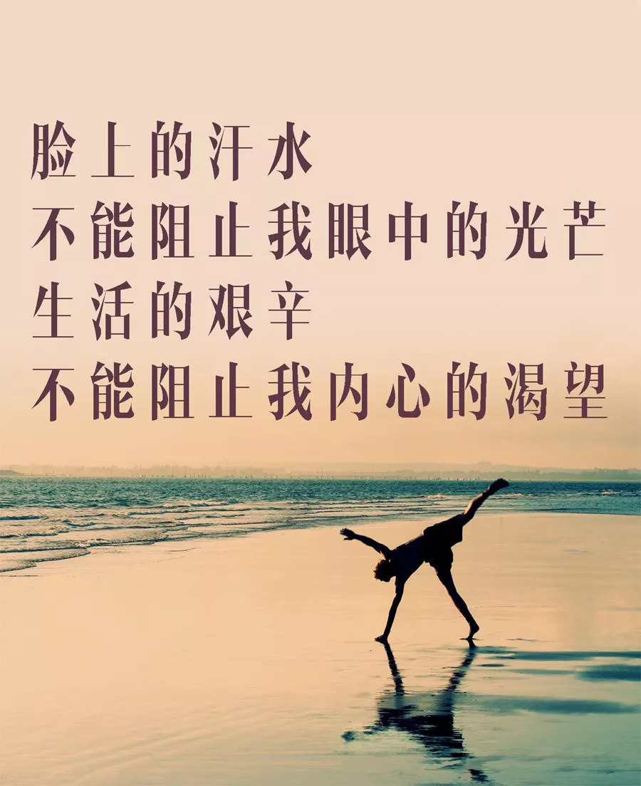 为梦想奋斗的短语