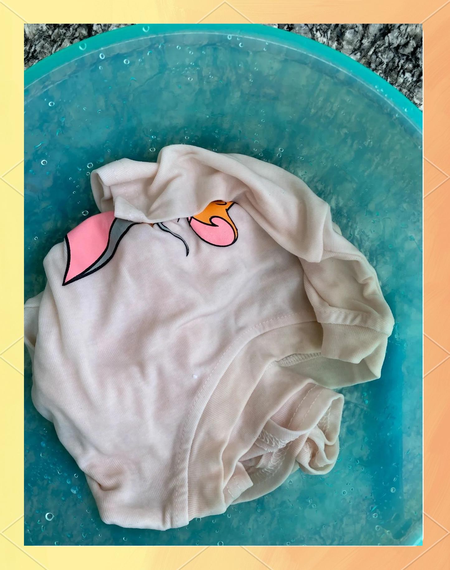 白色衣服染色怎么洗掉妙招