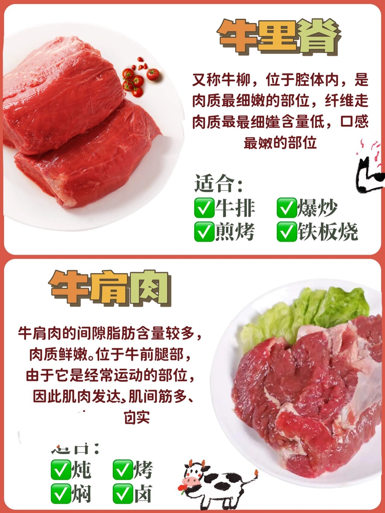 牛里脊叫什么