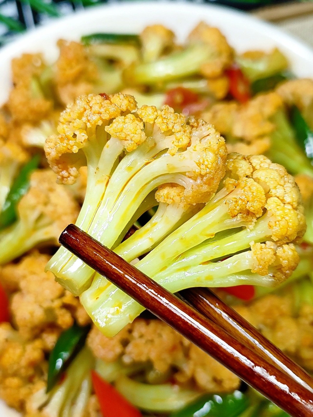 素炒菜花有几种做法