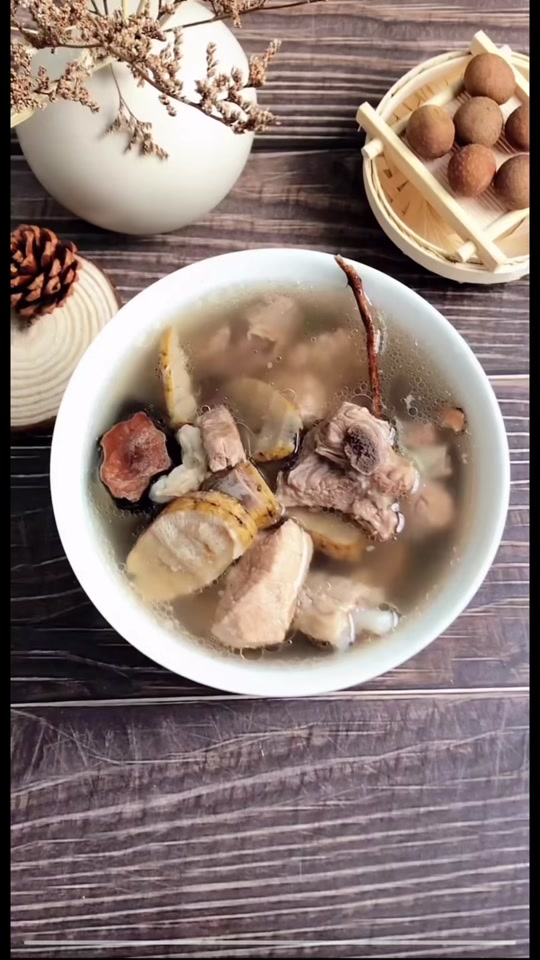 牛大力猪骨汤做法的配料