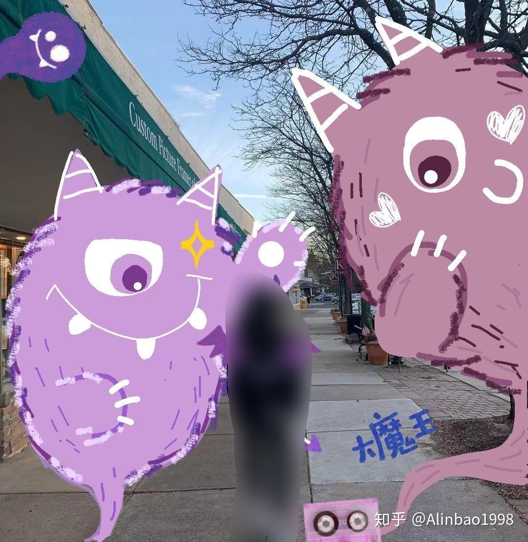 带小怪兽走路感受描述