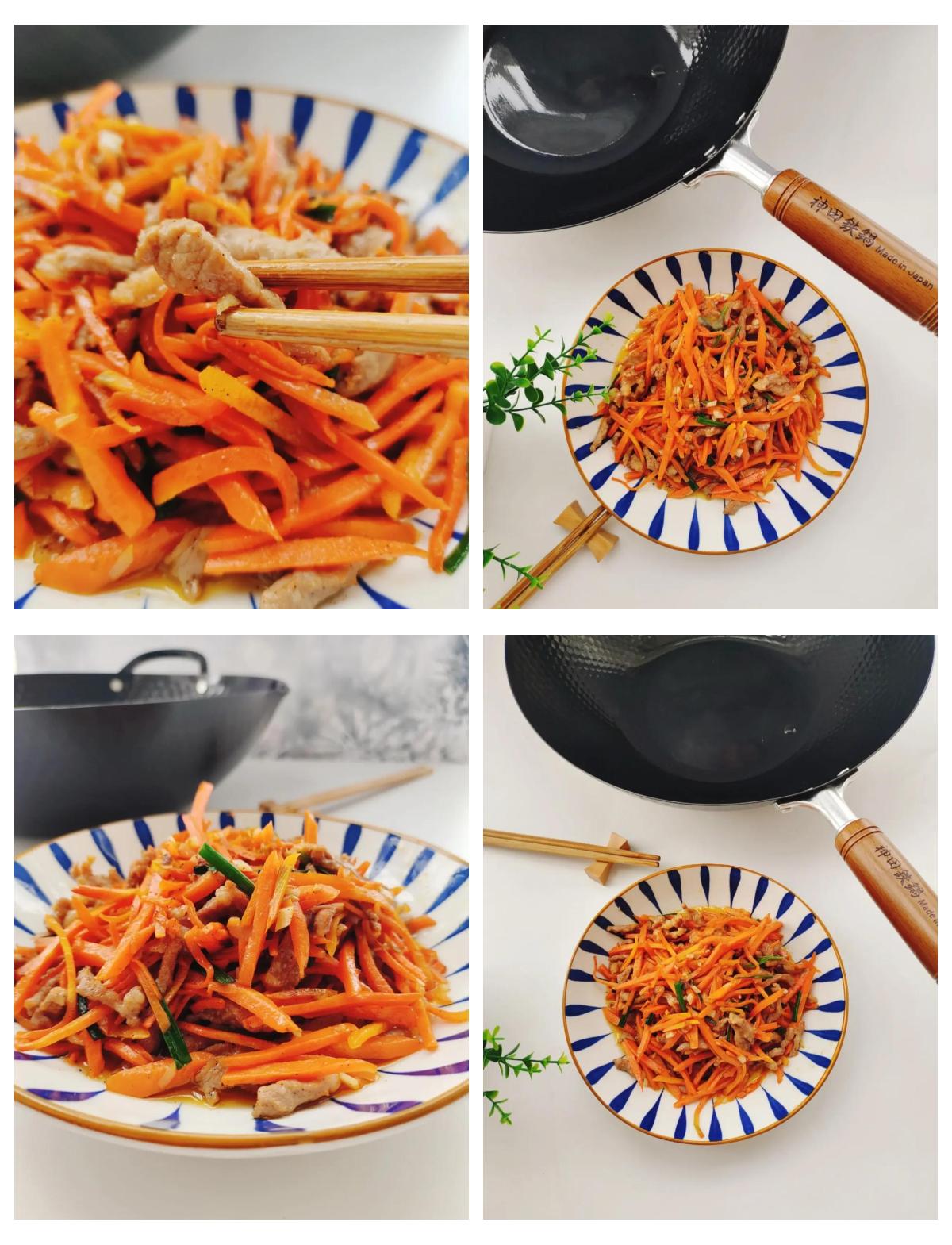 胡萝卜红烧肉的功效与作用
