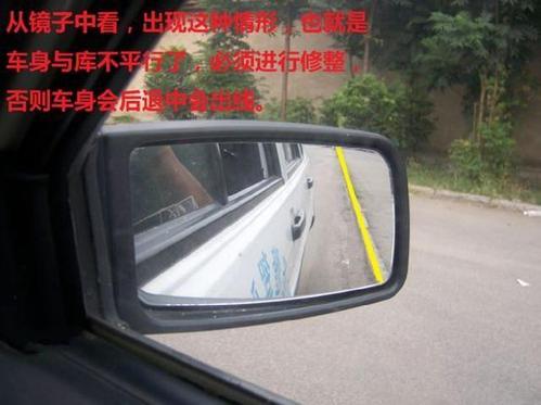 倒车入库30公分怎么看点