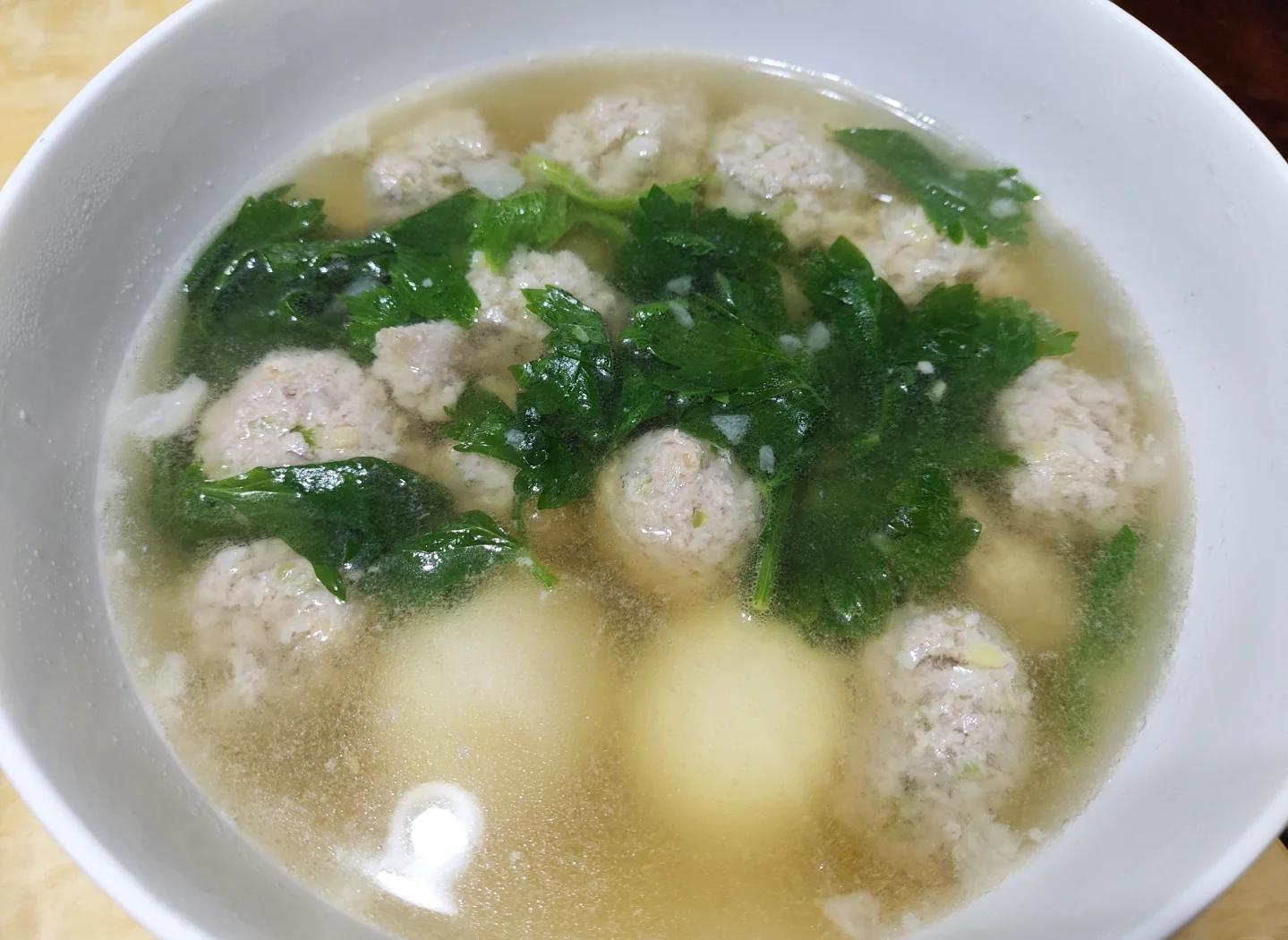 汆丸子的做法大全家常