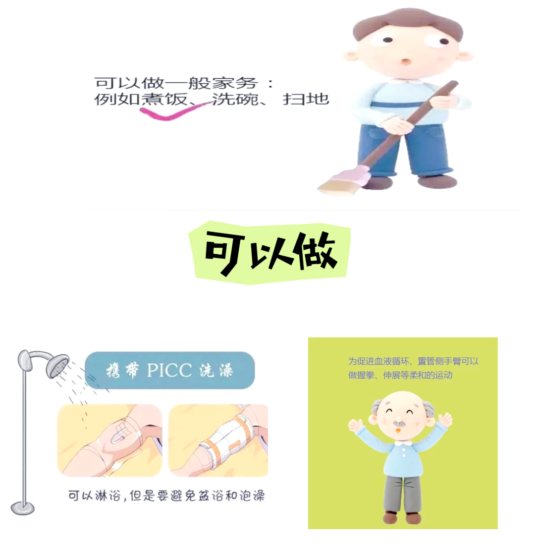 picc管维护及注意事项试题