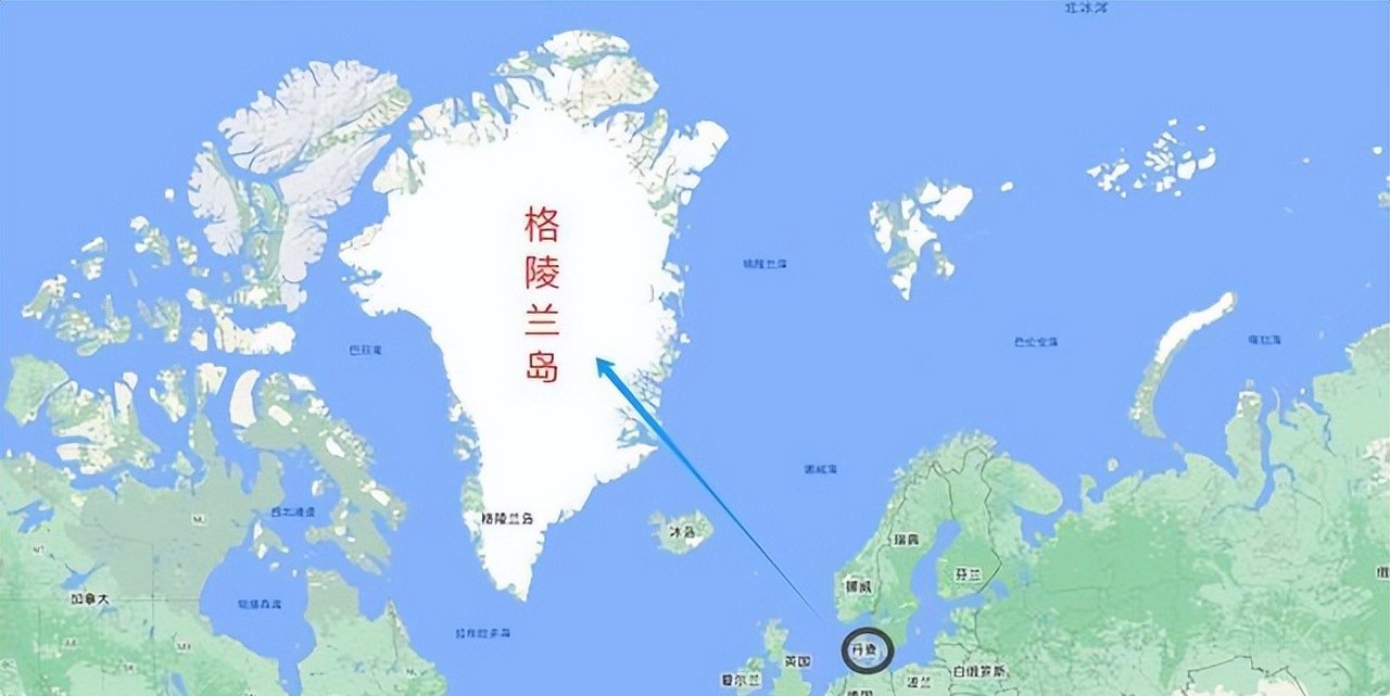 最大的岛屿是格陵兰岛