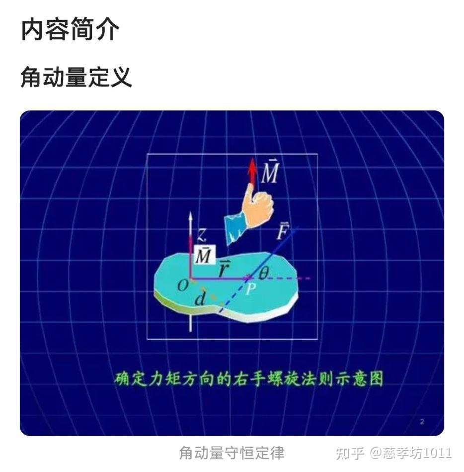 角动量守恒的数学表达式