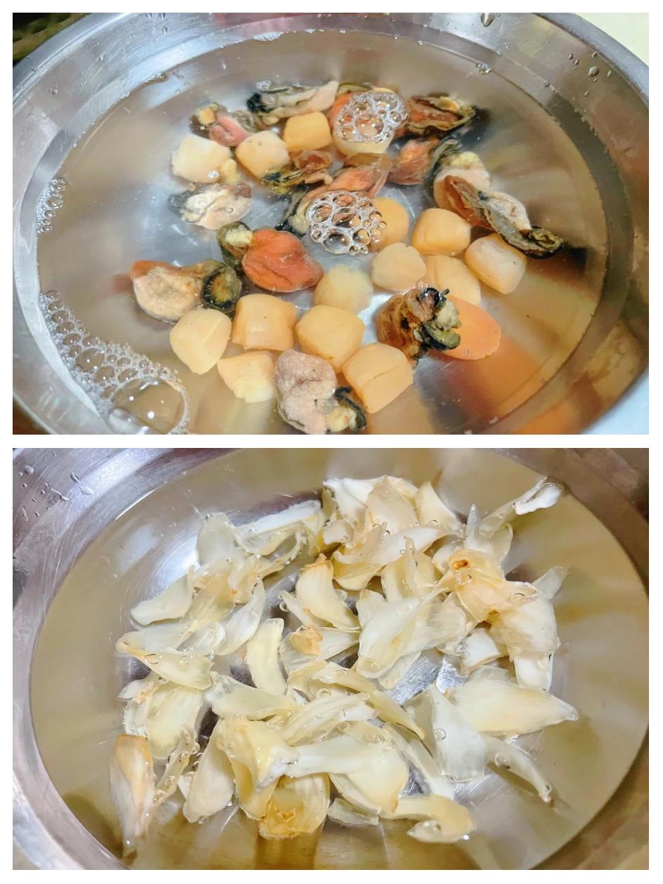 蚝豉粥的做法