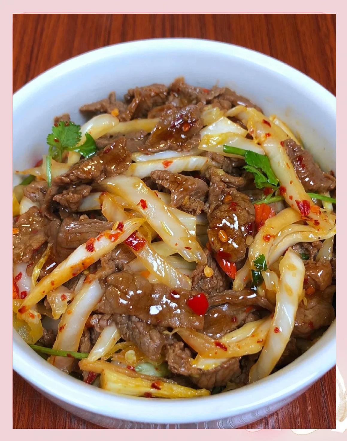 牛肉白菜怎么做好吃又嫩