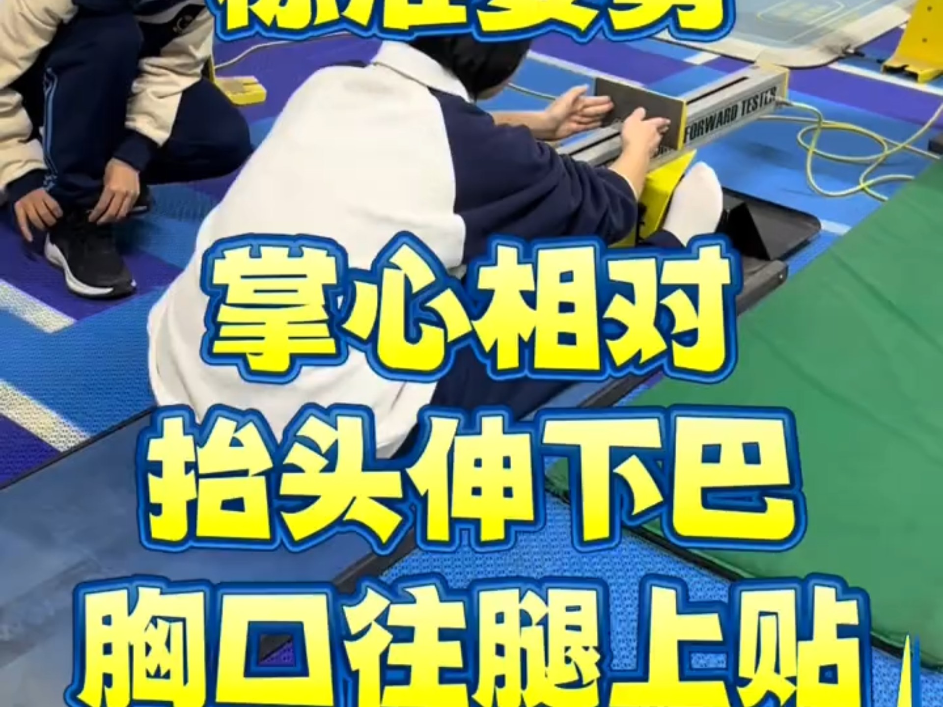 坐位体前屈技巧速成