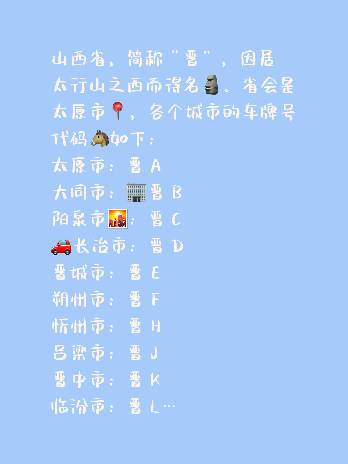 山西的地级市有多少个