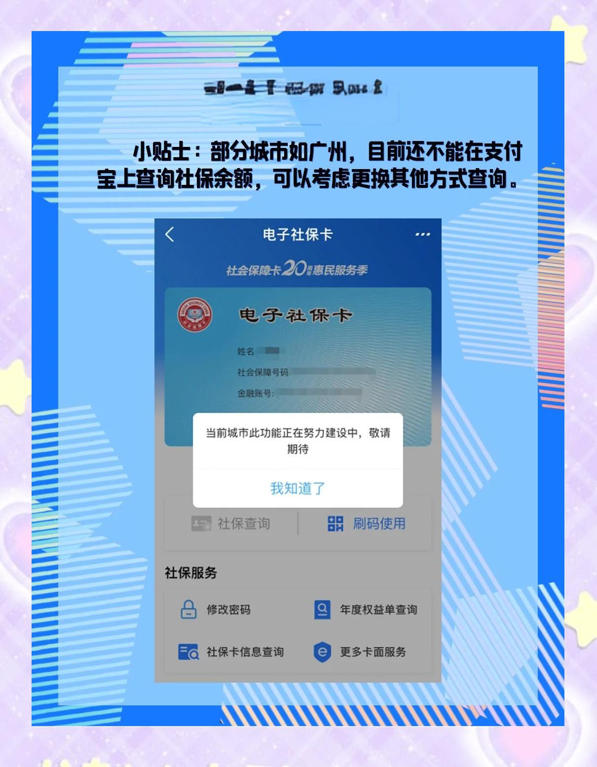 社会保障社保卡查询