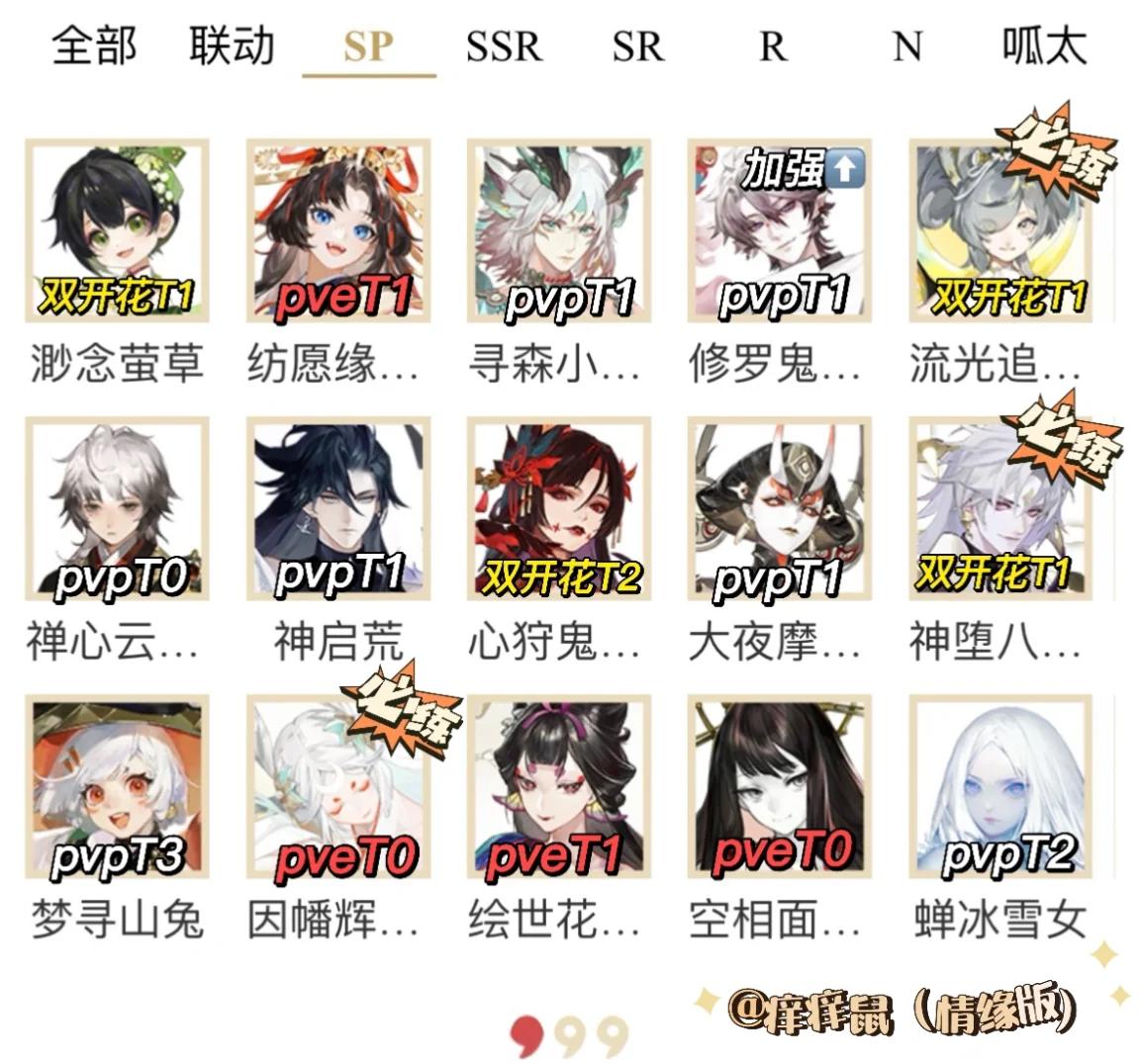 阴阳师画啥容易出ssr