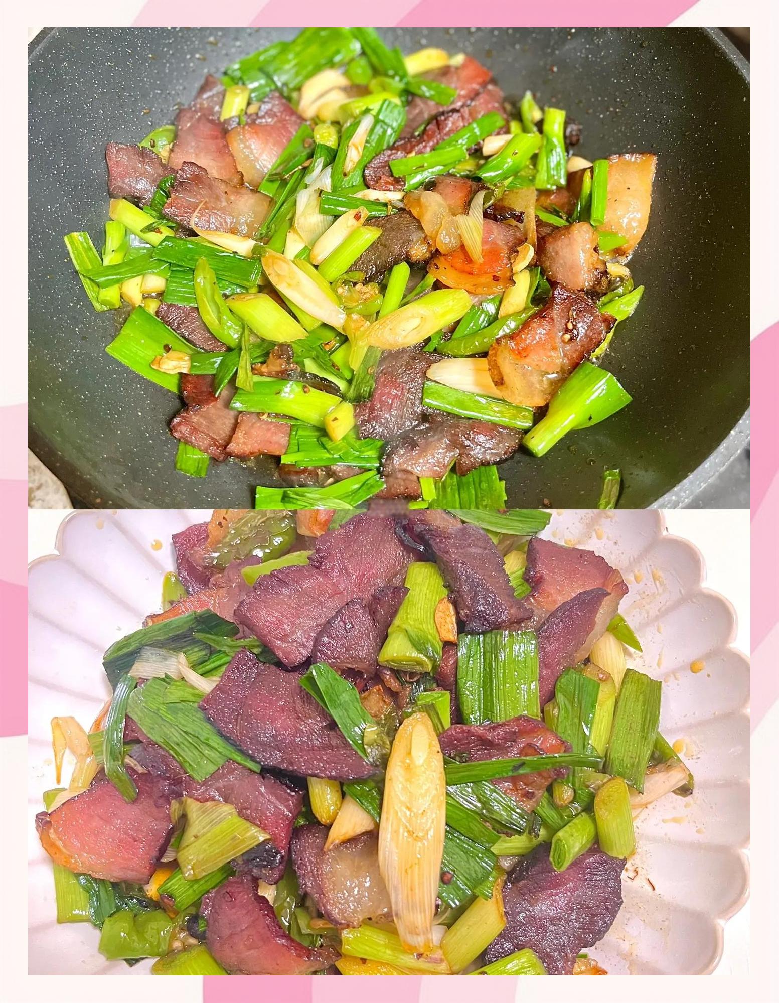 蒜苗炒腊肉介绍